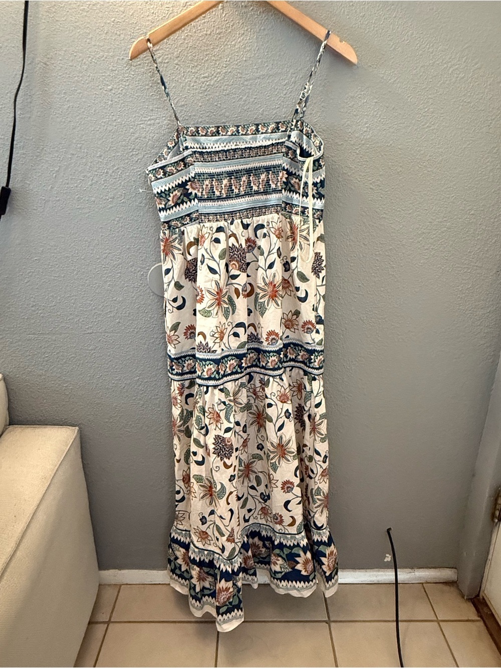 Farm Rio Delhi Floral Tapestry Print sundress - Picture 3 of 5